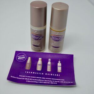 Lot of 5 Travel Sample THERMASILK Heat Activated Shampoo Conditioner Set